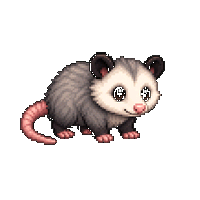 Opossum portrait